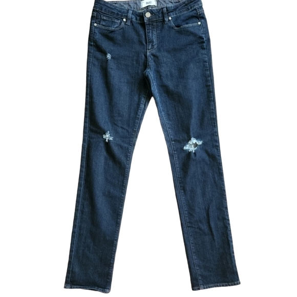 Paige Skyline Skinny Distressed Jeans - Picture 2 of 8